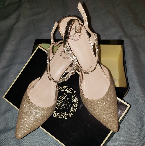 I. Miller Shoes - I.Miller gold womens shoes 9.5